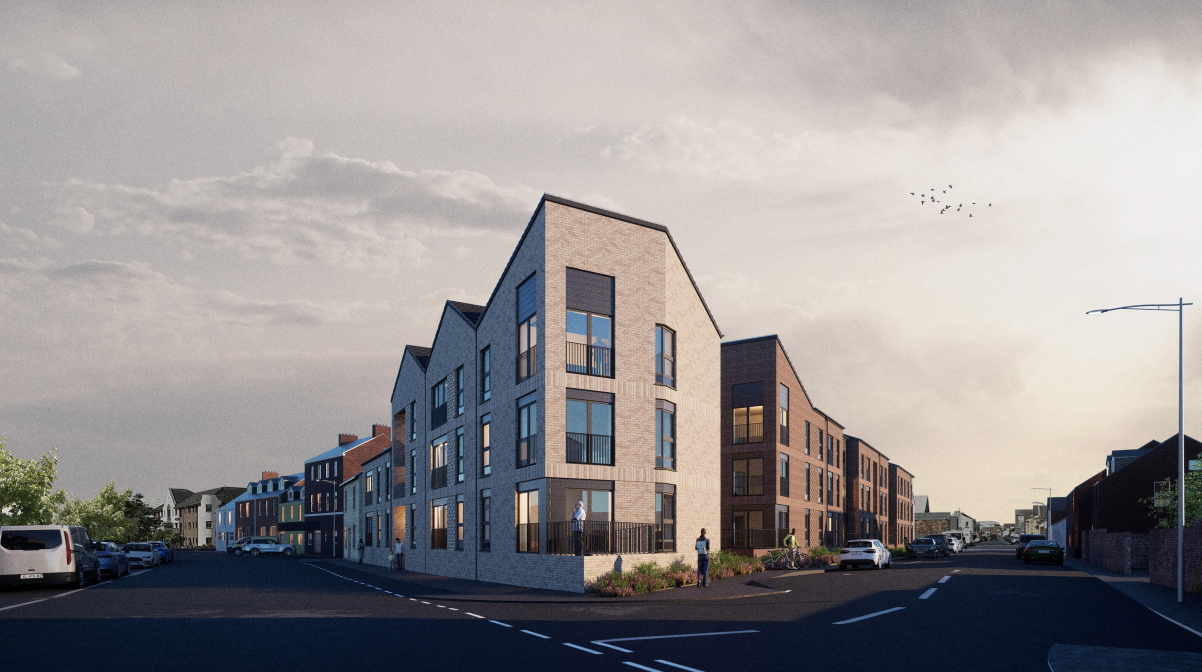Plans revised for affordable flats in Ayr Scottish Housing News